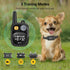 Small Dog Collar E Collar for Dog Training Collar with Remote Shock Collars, 3 Safe Modes Puppy Collar Rechargable Ipx7 Waterproof Receiver Ipx5 W...