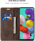 Samsung Galaxy A51 Wallet Case with Magnetic Stand Book Style Leather Flip Protective Case Wallet for Samsung Galaxy A51 4G 6.5 inch(Coffee)...