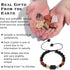 GolbalJew Leo Healing Bracelet, Zodiac Signs Crystals Gift Set, 6 Birthstones, Citrine, Carnelian, Garnet, Crystal Quartz, Red Jasper, Tiger's Eye...