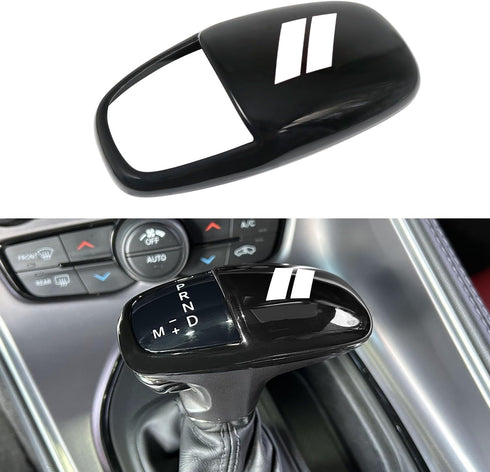 Gear Shift Knob Head Cover for Dodge Charger Challenger Accessories 2015-2023 2024 Durango 2016-2024 ABS Interior Shell Insert Decoration Protecto...