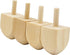 The Dreidel Company Hanukkah Wood Dreidels, Design Your Own Dreidel, DIY 1.5" Inch Unfinished Natural Wooden Chanukkah Dreidels (10-Pack)...