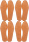 Absorbent Ultra Thin Pigskin Leather Insoles for Stinky Feet-Foot and Shoe Odor Inserts for Shoes-Cinnamon Inserts and Flats for Sweaty Feet and H...