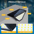SOLPEX Solar Step Lights for Outside,Solar Lights Outdoor Waterproof Decor for Stair, Step, Deck, Fence, Front Porch, Balcony, Patio, Wall, Yard, ...