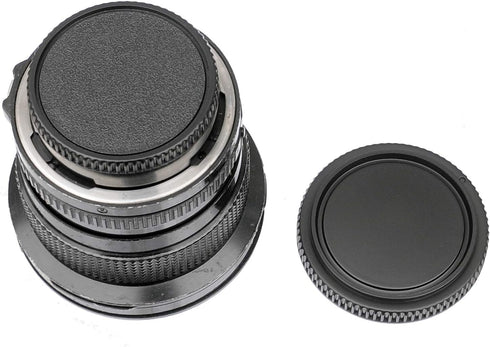 (2 Pack) FD Mount Rear Lens, FD Body Cover, Camera Body Protective Dust Cover, FD Lens Cap, FD Mount Back Cap, FD Cap, Compatible with Canon F1 FT...