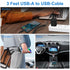 Samsung A15 Charger Cable 3FT for Car, Short Android Auto Coiled USB A to USB C Cord for Samsung Galaxy A35 5G A55 A25 A14 A54 S24 Ultra FE A13 A5...