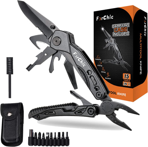 15 in 1 Multitool Pliers, Father's Day Gifts for Him, Christmas Birthday Gifts for Men, Dad Gifts from Daughter Son, Mens Gifts for Dad, Husband, ...