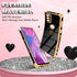 Petitian for Motorola Moto G Pure 2021 Case for Women Girls, Heart Shaped Classy Girly Cute Aesthetic (3 in 1) Love Hearts Pattern Gold Plated Edg...