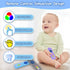 Baby Teething Toys, Silicone Remote Control Shape Teethers Chew Toys for Babies 0-24 Months (Black)...
