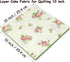 Layer Cake Fabric Squares Bundles for Quilting 10 inch Floral Cotton Precut Fabric Squares 10x10 for Sewing Crafting DIY Crafts Patchwork 42Pcs Gr...