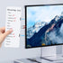 Monitor Memo Board, Magnetic Dry Erase Multifunction Whiteboard Monitor Side Panel, Desktop Memo Board with a Pen...