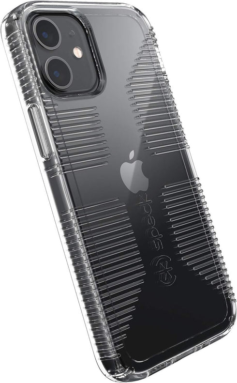 Speck Products GemShell Grip iPhone 12 Mini Case, Clear/Clear (137599-5085)...