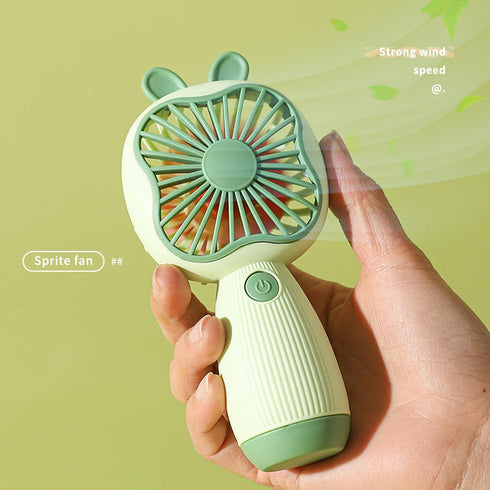 JIAN HAO Portable Handheld Fan with USB Charging, Pink, Small Electric Fan for Home Office Use (White)...