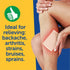 Coralite Capsaicin Patch –Pain Relieving Patch for Muscle Pain Relief, Back Pain, Muscle Soreness and Joint Pain for Larger Areas (pack of 12)...