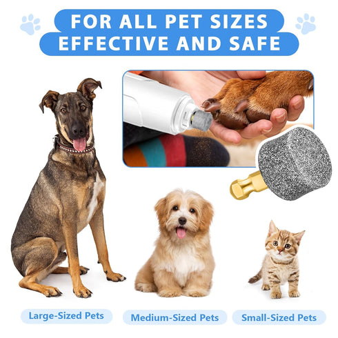 Dog Nail Grinder Wheels Heads Bits, Diamond Grinding Heads for Casfuy, LOPSIC, YABIFE, Primens, LuckyTail, boomki, Petsaunter and IREDOON -(Premiu...