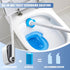 2Pack Disposable Toilet Brush and Holder with 16 Toilet Bowl Wand Refills Loaded Scrubbing solution for Toilet Cleaning, Bathroom Cleaning Supplie...