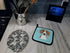Caroline's Treasures BB1177PTHD Checkerboard Blue Beagle Pair of Pot Holders Kitchen Heat Resistant Pot Holders Sets Oven Hot Pads for Cooking Bak...