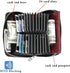 boshiho RFID Blocking 24 Slot Credit Card Holder Wallet Real Leather Multi Card Organizer Wallet with Zipper...