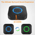1Mii Bluetooth Receiver, HiFi Wireless Audio Adapter, Bluetooth 5.1 Receiver with 3D Surround aptX HD aptX Low Latency for Home Music Streaming St...