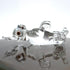 Chihuahua Miniature Tiny Figurines Hand Blown Glass Art Animals Collectible Dog-Lover Gift Home Décor (Clear)...
