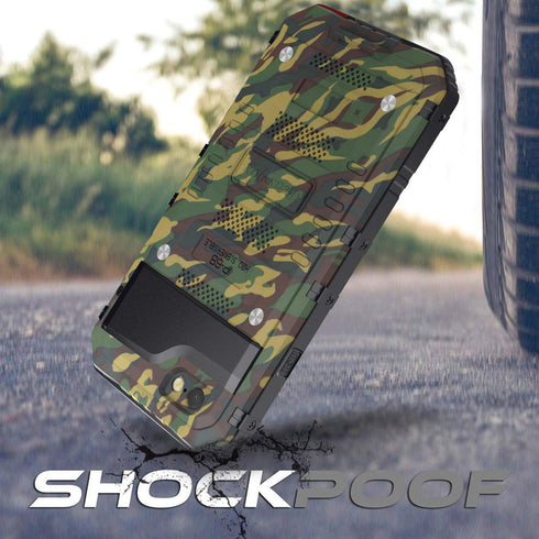 Beasyjoy for iPhone SE 2022/2020, Heavy Duty Case with Screen Protector, Military Grade Shockproof, Camo...