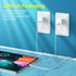 xiwxi USB C Power Adapter, 20W Fast PD Phone Charger Wall Charger Compatible with iPhone 14/14 Plus/14 Pro/14 Pro Max/13 Pro/13 Pro Max/iPhone 12/...