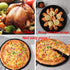 13inch Nonstick Pizza Pan?Carbon Steel Baking Oven Pizza Tray Pie Pans...