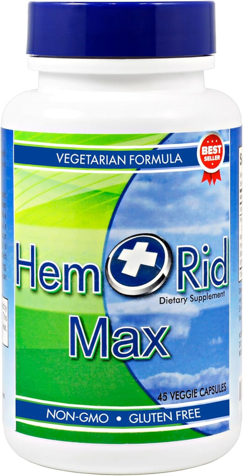 HemRid Max - Fast Hemorrhoid Relief. Get The Hemorrhoid Pills That Actually Work. Works in Just 2-5 Days....