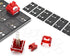 YIMAGUJRX RUNJRX Keyboard Switch Film Poron Switch Pad,Swich Film for Cherry Gateron Kailh Switches,Switch Pads for Hot Swap Keyboard 120 Pcs (Fil...