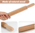 Beech Wood 7mm Fettuccine Pasta Cutter Noodle Lattice Roller Docker Dough Cutter Wooden Rolling Pin Spaghetti Pasta Maker Beechwood Noodle Cutter ...