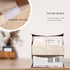 Tissue Box Cover PU Leather Square Tissue Holder Facial Paper Organizer Dispenser for Bathroom Vanity Countertop, Dresser, Tabletop, Office, Car, ...