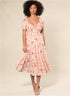 McCall's Misses' 1970's Vintage Wrap Dress Sewing Pattern Kit by Laura Ashley, Design Code M8358, Sizes 16-18-20-22-24...