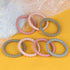 Silicone Teether Bracelet, Soft Silicone Teether Rings with Organic Featuring Multiple Raised Textures to Soothe Gums, Food Grade Silicone, BPA & ...