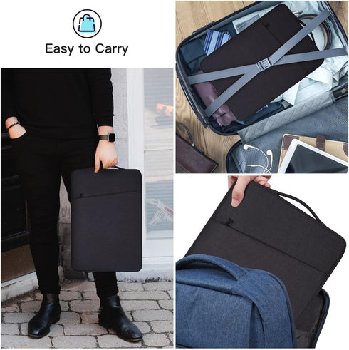 18-18.5 Inch Portable Monitor Case Sleeve for InnoView aimuonos UPERFECT Ingnok Motyeowe VisionOwl Lasitu COOLHOOD Usparkle EVICIV HONGO,Laptop No...