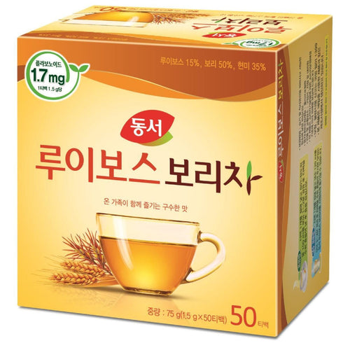 Dongsuh Food Rooibos Roasted Barley Tea 75g (1.5 g x 50 Bags)...