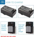 CGA-S006 Battery Charger for Panasonic Lumix DMC-FZ7 DMC-FZ8 DMC-FZ18 DMC-FZ28 DMC-FZ30 DMC-FZ35 DMC-FZ50 Digital Camera + More!!...