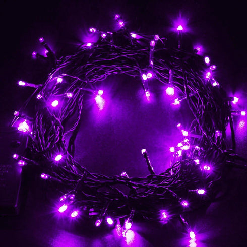 Super Z Outlet 30 Mini Bulb LED Battery Operated Fairy String Lights in Purple for Valentines Day, Romantic Wedding, Home Decoration Room Lighting...