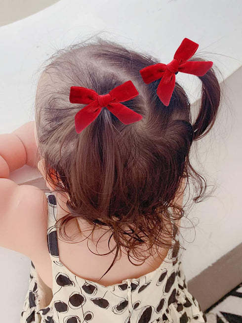 inSowni 15 Pack Velvet Bow Alligator Hair Clips Barrettes Accessories for Baby Girls Toddlers Teens Kids One Size...