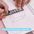 4 Pieces Metal Stencil Bookmark for Bullet Journal Stencils 5.5 x 1 Inch Stencil Template for DIY, Engraving, Painting, bullet journals supplies...