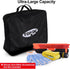 TOPDC 15.7"x12.6" Tools Cable Bag, Jumper Cable Bag, Storage & Organizer for Cables, Cords, and Hoses Including EV Charging Cables for Electric Ve...