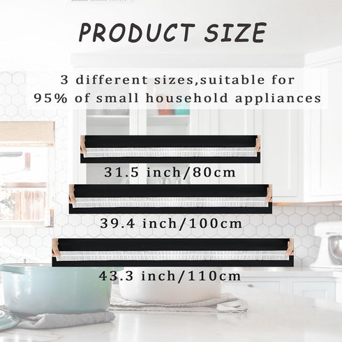 30 PCS Kitchen Small Appliance Dust Covers,Disposable Thickened Plastic Dust Cover for Air Fryer,Blender,Coffee Maker,Pressure Cooker & Slow Cooke...