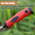 SHANFEEK Hoe Garden Tool Hollow Hoe for Weeding 15-Inch Weed Removal Tool for Yard with Rubber Non-Slip Handle(Red)...