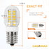 Canamax Premium 8206232A Dimmable LED Light Bulb 3W Equal to 40W 6000K 75V-130V - High Output Cold Daylight E17 Standard Base 240 lumens for Refri...