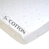 American Baby Company 100% Natural Cotton Fitted Mini Crib Sheet 38" x 24" - Soft & Breathable Small Nesting Portable Crib Sheet, Fits Pack N Play...
