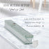 Modern Glass Mezuzah Case For Door With Non-Kosher Scroll Shatterd Glass Design Waterproof Mezuza Cover Home Blessing and Protection...