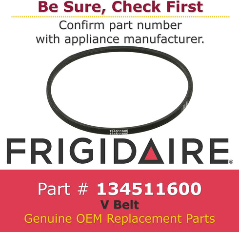 Frigidaire 134511600 V Belt for Washer