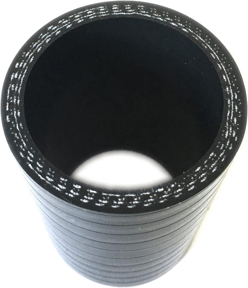 1.5" ID Straight Silicone Hose Coupler, High Temp 4-Ply Reinforced (Qty 1) - 131-03803-0401 - Ticon Industries...