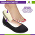 Foam Heel Cushion Pad 1/2" Non Adhesive - Foot Pain Relief - 4 Pairs...
