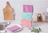 Kitchen Dish Cloths,Microfiber Non-Stick Oil Household Cleaning Dishcloth,Double-Sided Reuseable Wash Towels,Quick Drying Super Absorbent for Cook...