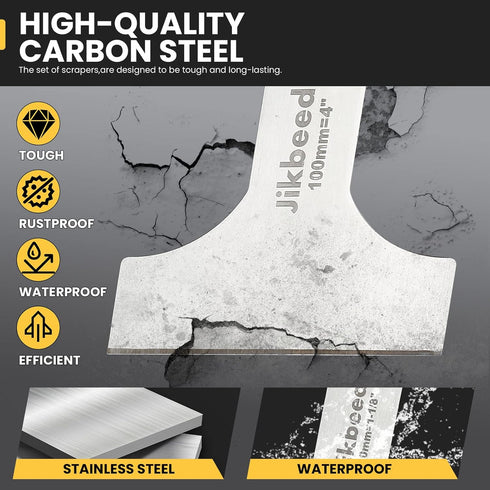 Sawzall scraper blade, Scraping Tool Attachment for Reciprocating Saws to remove linoleum, glue, vinyl flooring, self-adhesive tiles, glued carpet...