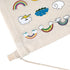 2Pcs Wall Hanging Brooch Jewelry Storage Case Canvas Display Stand, Wall Display Banners Enamel Pins, Buttons and Earrings Necklace Collections fo...